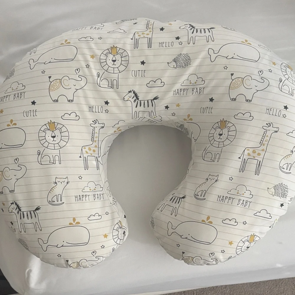 Neutral Safari Nursing Pillow - Unbranded